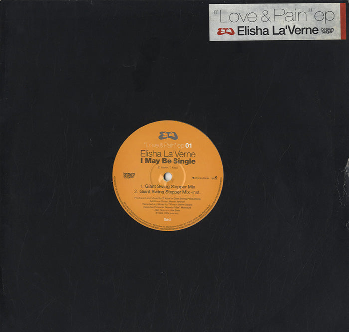 Elisha La'Verne I May Be Single [12"] Morpho Records