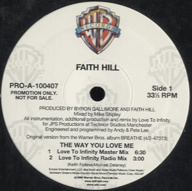 Faith Hill - The Way You Love Me [12