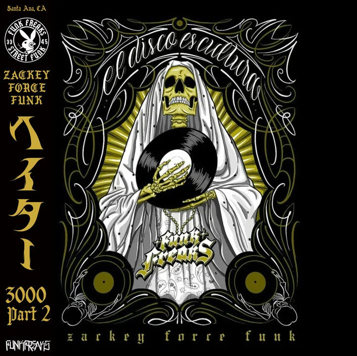 Zackey Force Funk - Hater 3000 part 2 / Don't Stop Movin [7