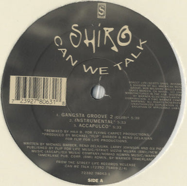 Shiro - Can We Talk [12"] – Morpho Records