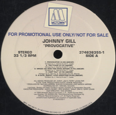 Johnny Gill - Provocative [LP]