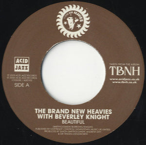 The Brand New Heavies With Beverley Knight - Beautiful [7"]