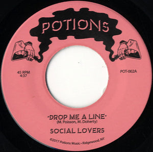 Social Lovers - Drop Me A Line / Your Heart To Me [7"]
