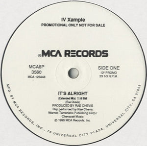 IV Xample - It's Alright [12"]