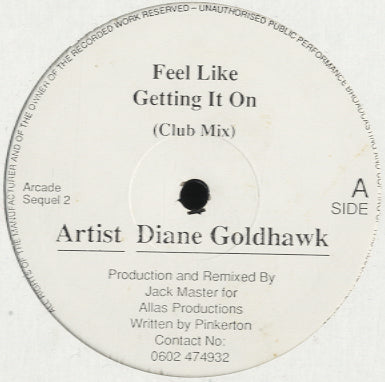 Diane Goldhawk - Feel Like Getting It On [12
