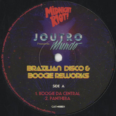 Joutro Mundo - Brazilian Disco & Boogie Reworks [12