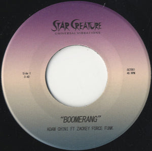 Adam Chini feat. Zackey Force Funk - Boomerang [7"]