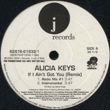 Alicia Keys - If I Ain't Got You (Remix) [12