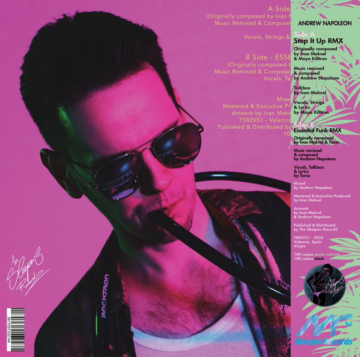 Andrew Napoleon - Step It Up RMX / Essential Funk RMX (Black Vinyl) [7 ...