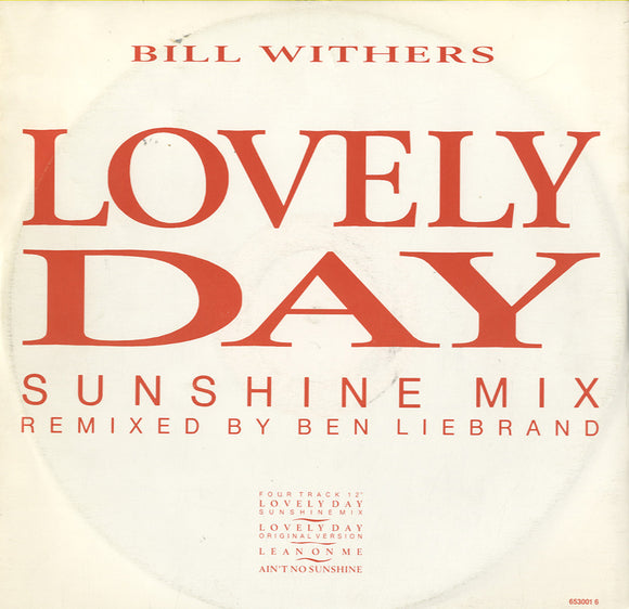 Bill Withers - Lovely Day (Sunshine Mix) [12