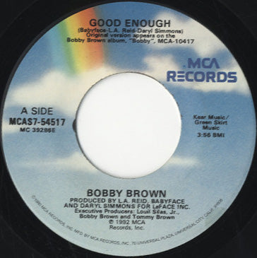 Bobby Brown - Good Enough [7
