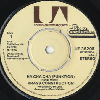 Brass Construction - Ha Cha Cha (Funktion) [7