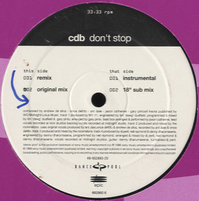 CDB - Don't Stop [12