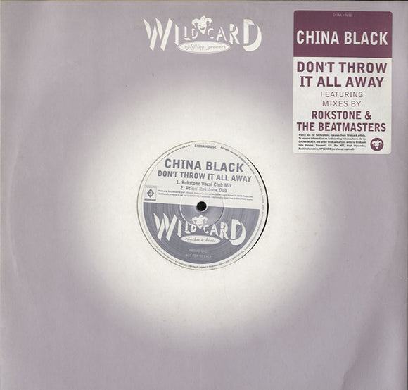 China Black - Don't Throw It All Away [12