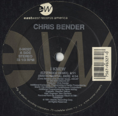 Chris Bender - I Knew [12