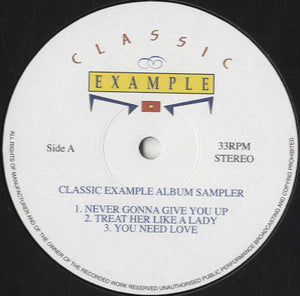 Classic Example - Classic Example ‎Album Sampler [12"]