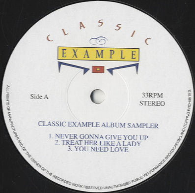 Classic Example - Classic Example ‎Album Sampler [12