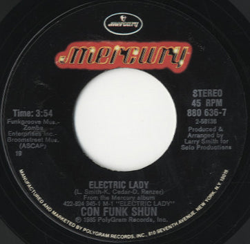 Con Funk Shun - Electric Lady [7