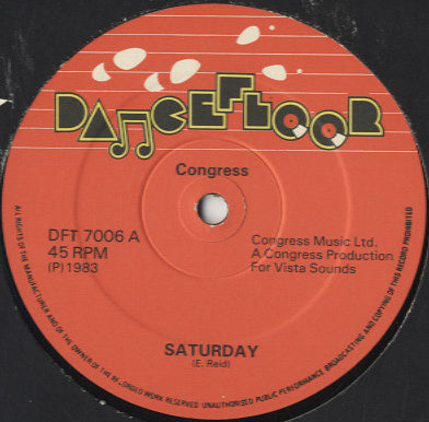 Congress - Saturday [12