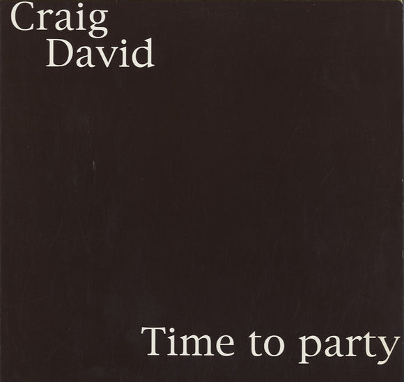 Craig David - Time To Party [12