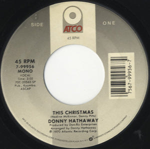 Donny Hathaway - This Christmas / Be There [7"]