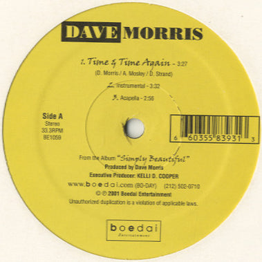 Dave Morris - Time And Time Again [12