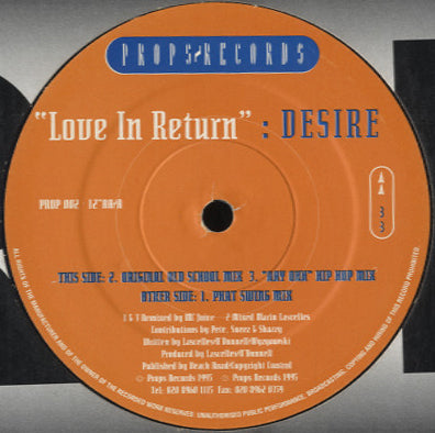 Desire - Love In Return [12