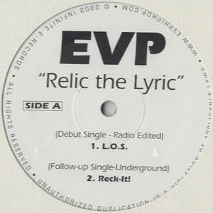 EVP - Relic The Lyric... [12"]