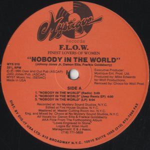 F.L.O.W. - Nobody In The World [12"]