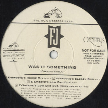 Freddie Jackson - Was It Something [12