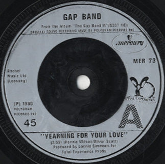 Gap Band - Yearning For Your Love / Oops Upside Your Head [7