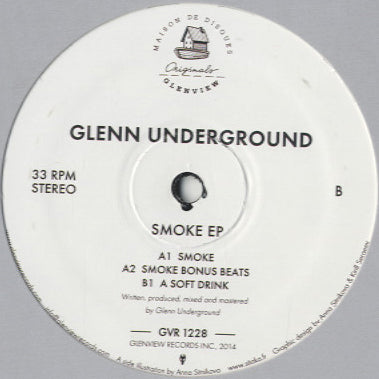 Glenn Underground - Smoke EP [12