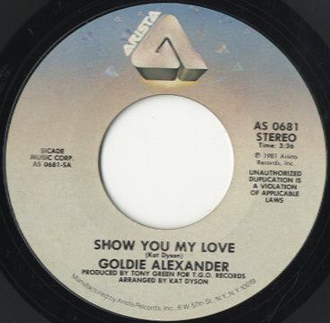 Goldie Alexander - Show You My Love [7