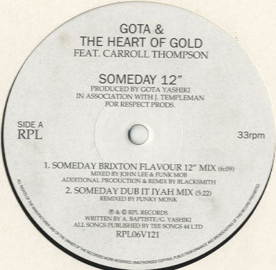 Gota & The Heart Of Gold - Someday [12