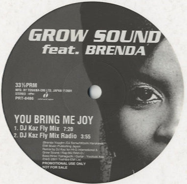 Grow Sound feat. Brenda - You Bring Me Joy [12