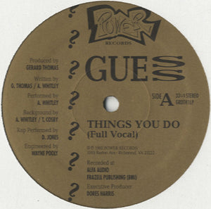 Guess - Things You Do [12"]