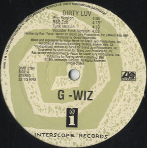 G-Wiz - Dirty Luv [12"]