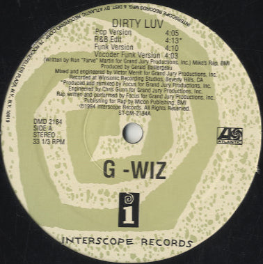 G-Wiz - Dirty Luv [12