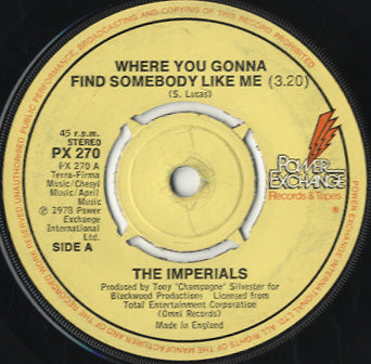 The Imperials - Where You Gonna Find Somebody Like Me [7
