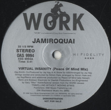 Jamiroquai - Virtual Insanity (Peace Of Mind Mix) [12