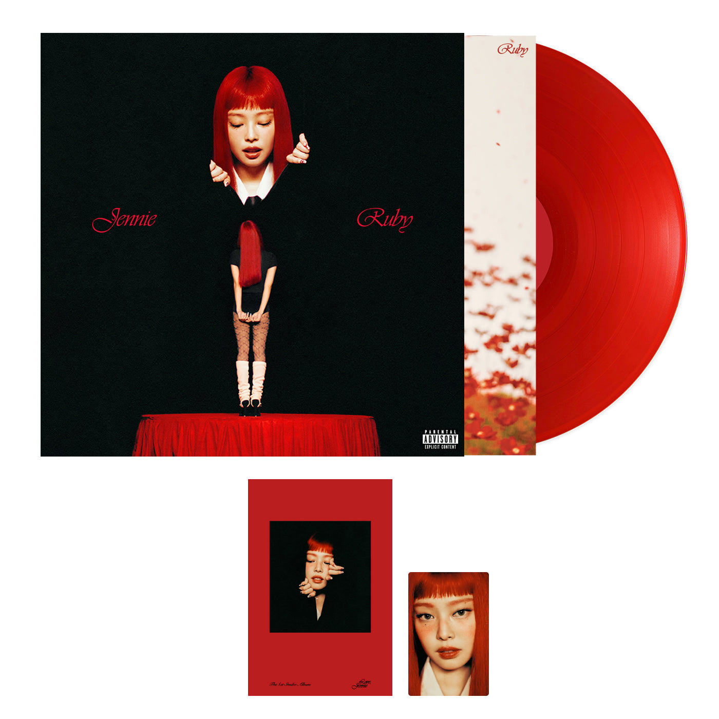 【新品未開封】 JENNIE ジェニ Ruby クリア Red Vinyl LP JENNIE - Ruby (Translucent Red Vinyl) [LP] – Morpho Records