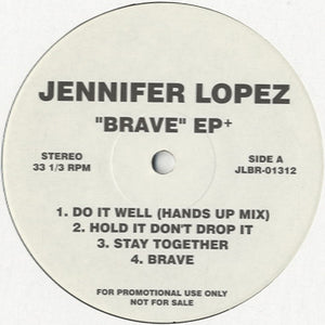 Jennifer Lopez - "Brave" EP+ [12"] 