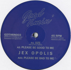 Jex Opolis - DZE [12"]