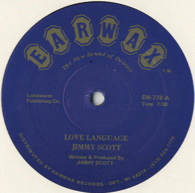 Jimmy Scott - Love Language [12