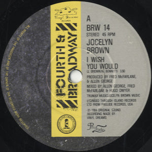 Jocelyn Brown - I Wish You Would [7"]