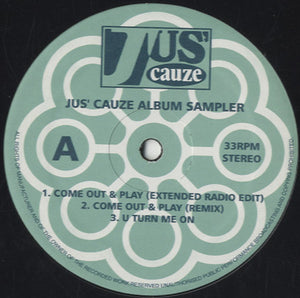 Jus' Cauze - Album Sampler [12"] 