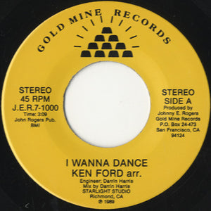 Ken Ford - I Wanna Dance [7”] 