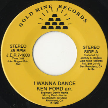 Ken Ford - I Wanna Dance [7”]