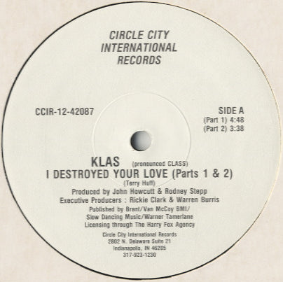 Klas - I Destroyed Your Love [12