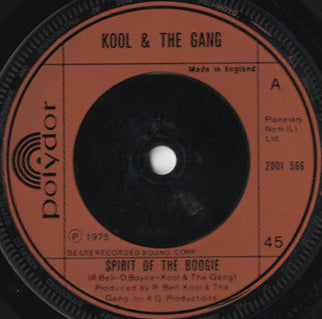 Kool & The Gang - Spirit Of The Boogie / 	Get Down With The Boogie [7
